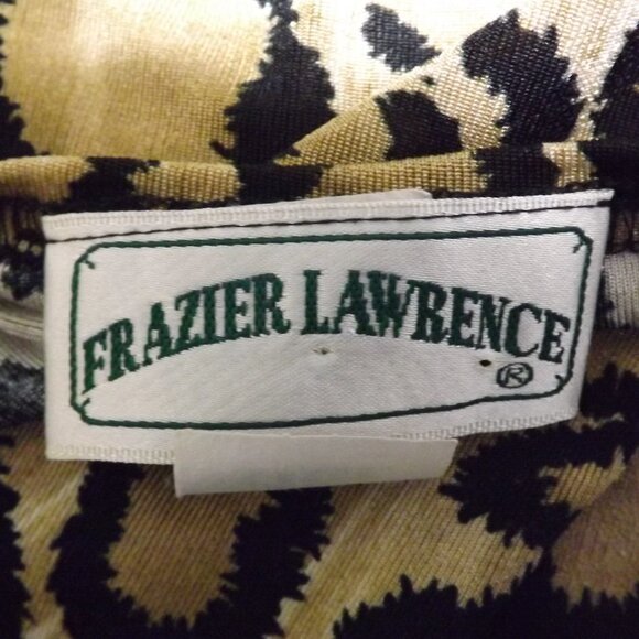 Frazier Lawrence Lg Leopard Print Sleeveless Top L - Picture 13 of 13